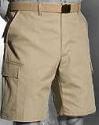 6 pocket shorts in khaki