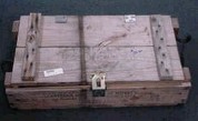 wooden ammo box