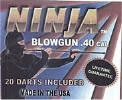 Ninja blowgun advertisement