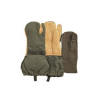 GI surplus leather trigger mittens